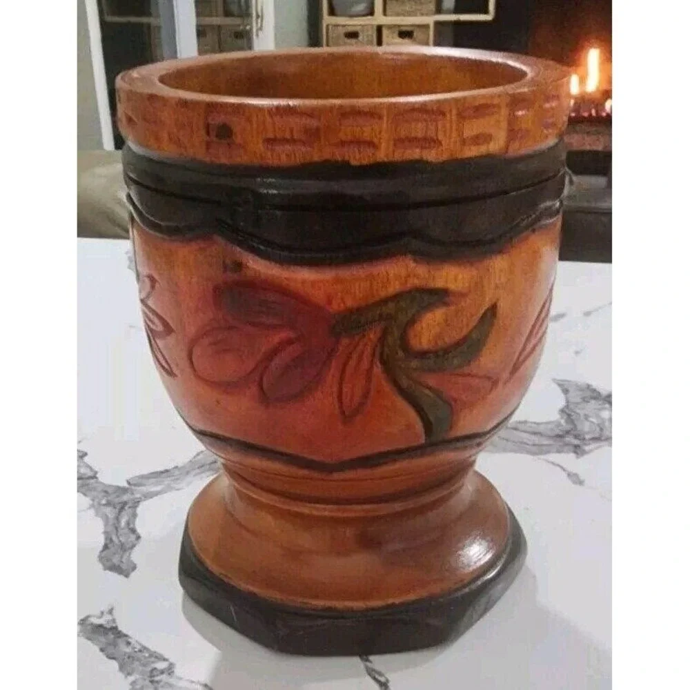Handmade hand turned